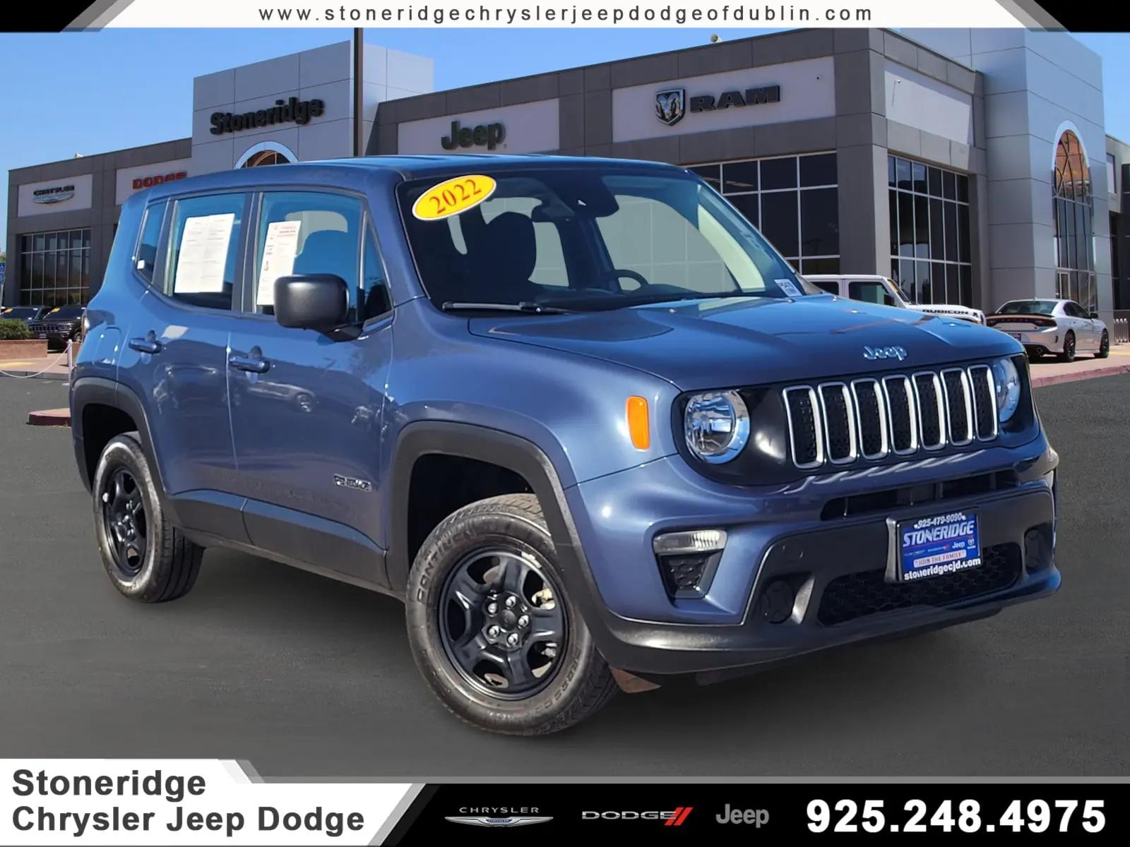 2022 Jeep Renegade Sport in Pleasanton CA For Sale - Image 1