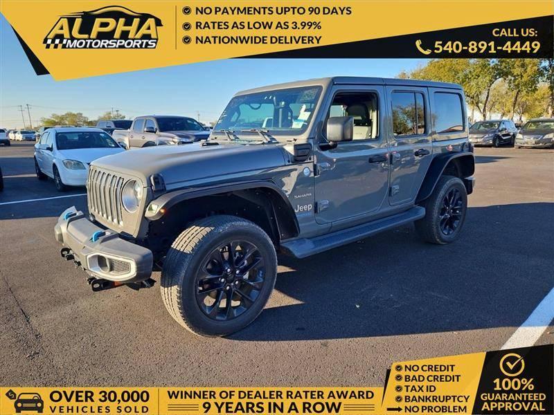 2022 Jeep Wrangler Sahara 4xe in Fredricksburg VA For Sale - Image 1