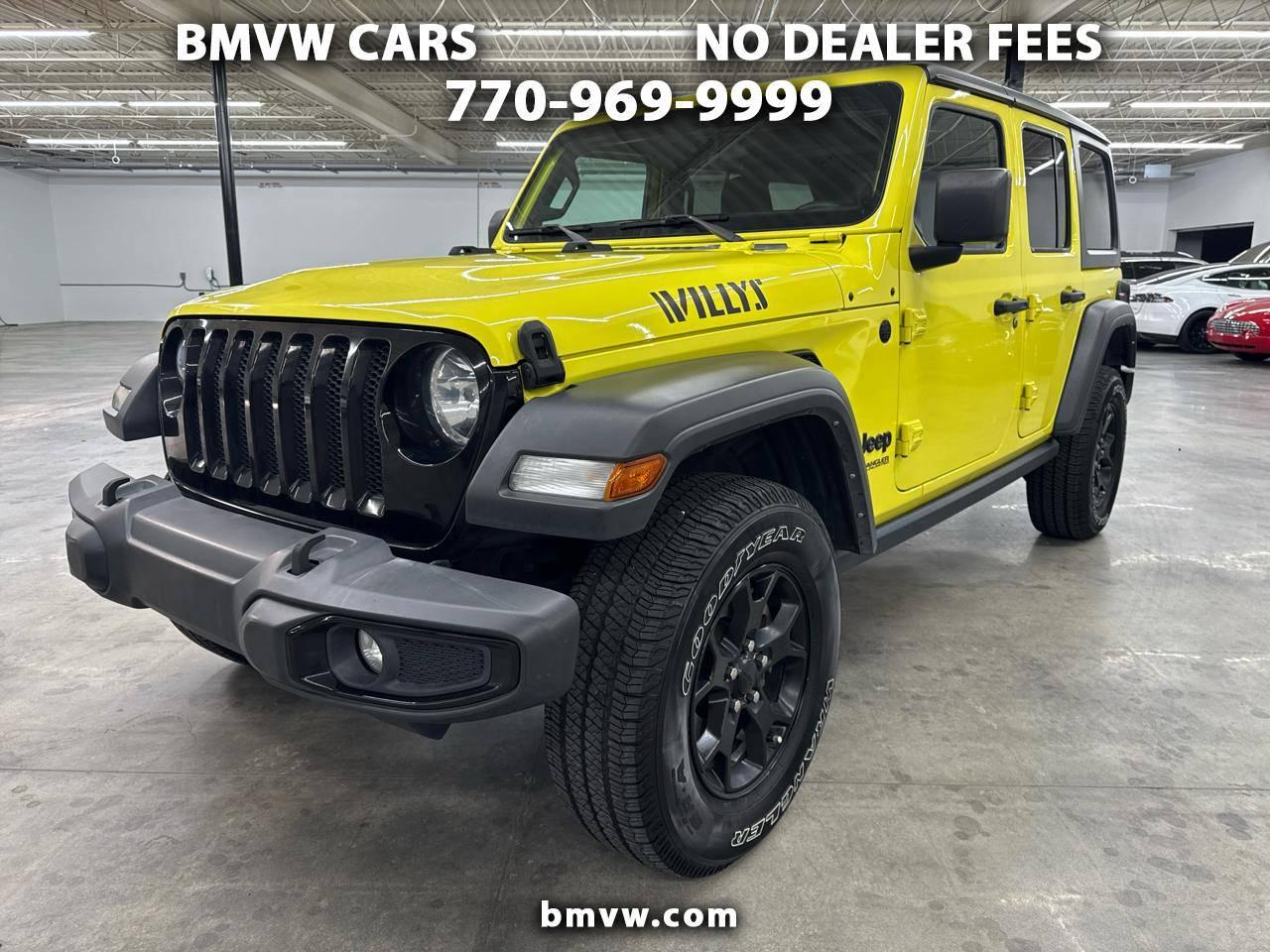 2022 Jeep Wrangler Willys Sport in Union City GA For Sale - Image 1