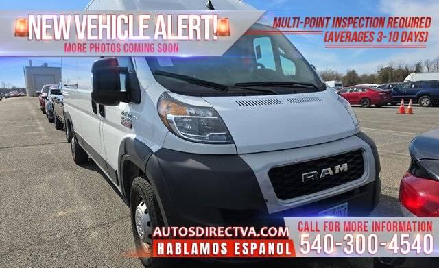2022 Ram ProMaster Cargo Van 2500 in Manassas VA For Sale - Image 1