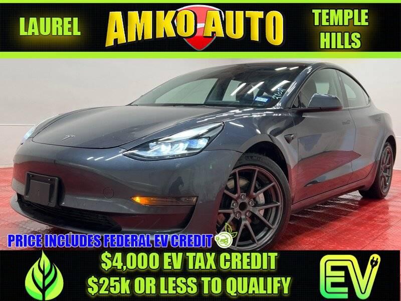 2022 Tesla Model 3 Standard Range Plus in Temple Hills MD For Sale - Image 1