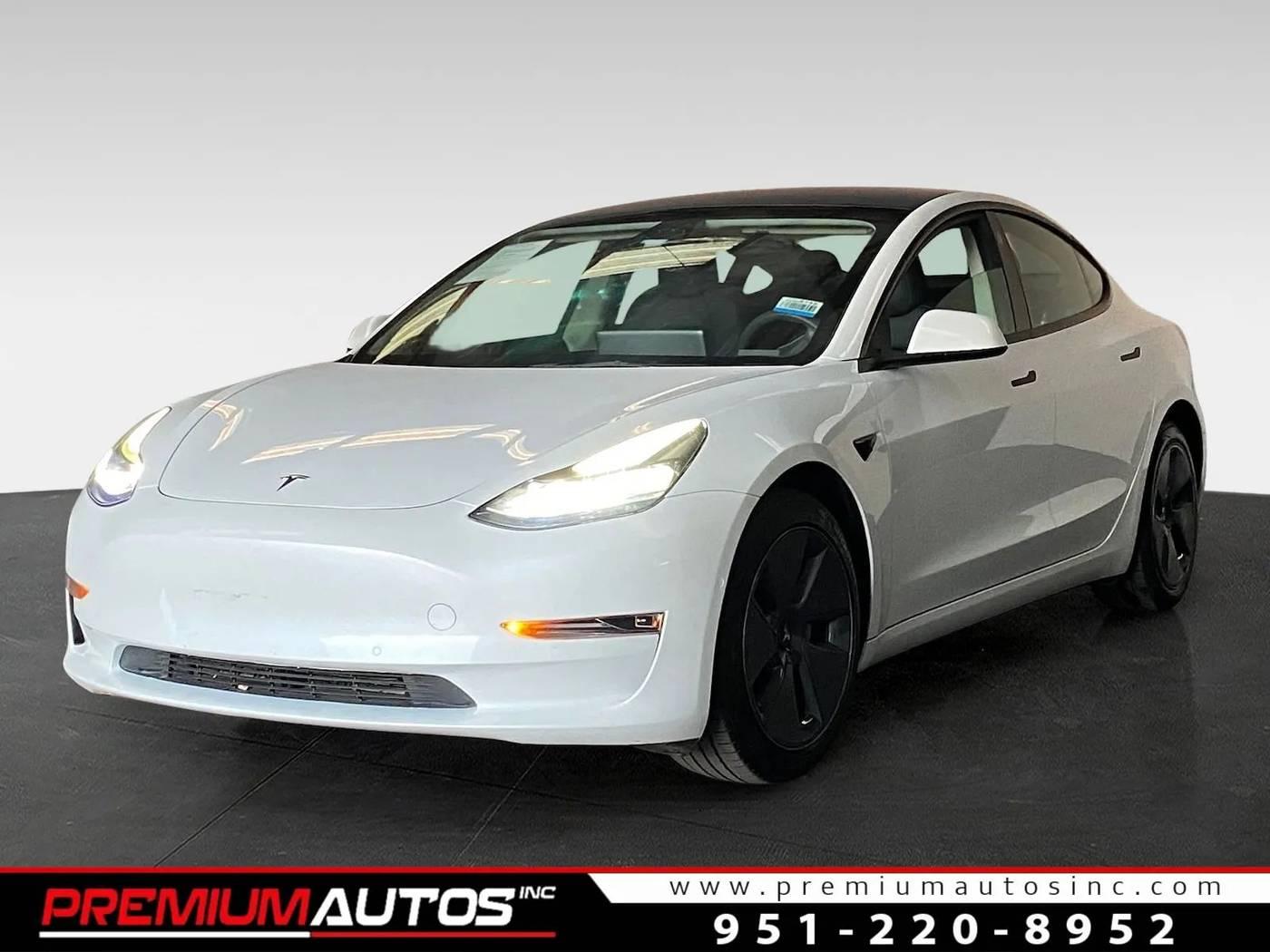 2022 Tesla Model 3 Standard Range Plus in Norco CA For Sale - Image 1