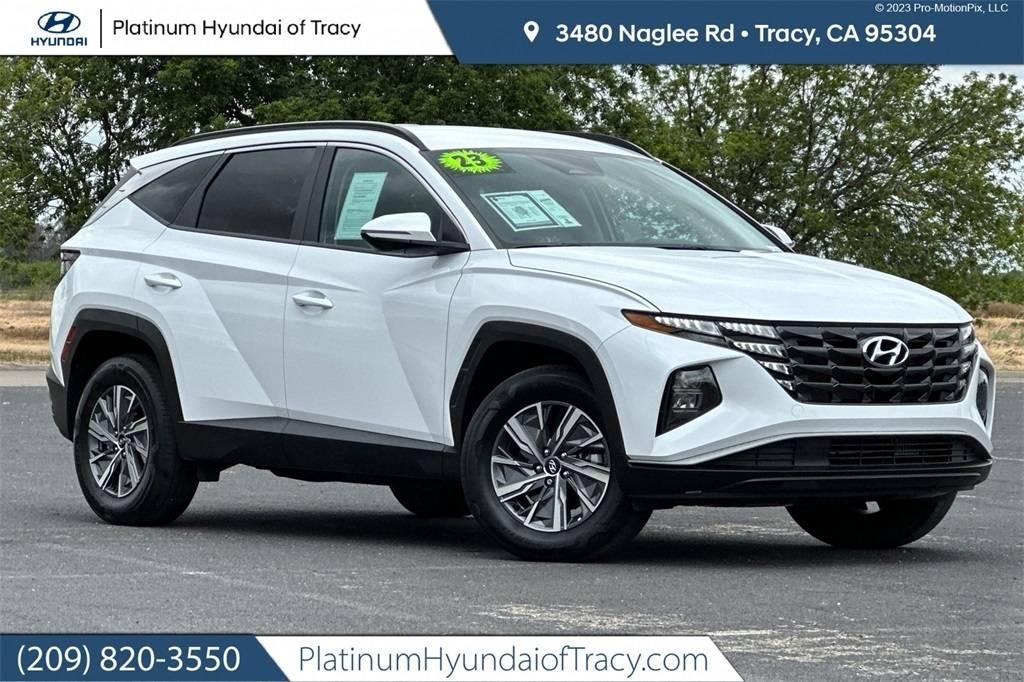 2023 Hyundai Tucson Hybrid Blue in Tracy CA For Sale - Image 1