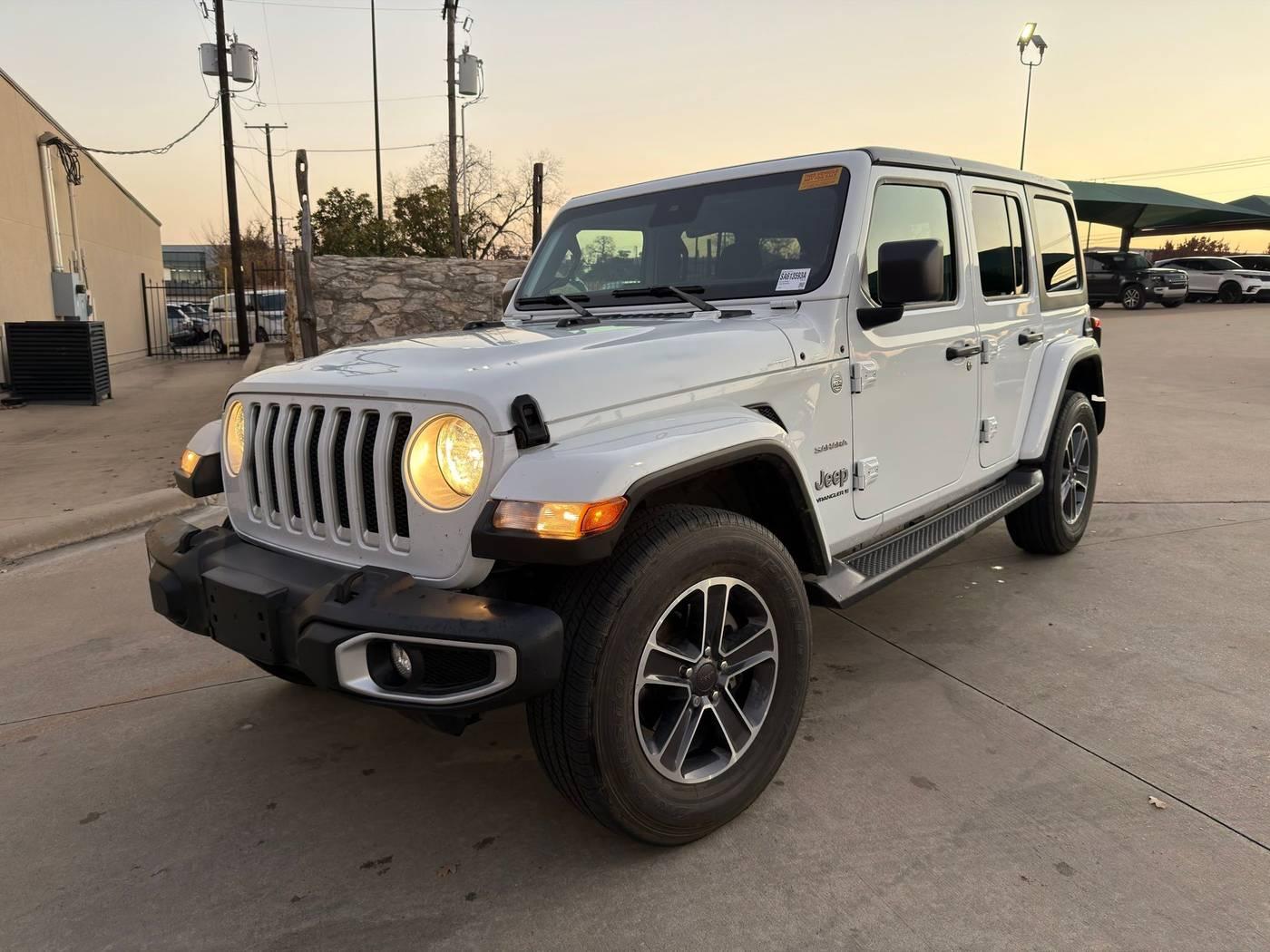 2023 Jeep Wrangler Sahara in Fort Worth TX For Sale - Image 1