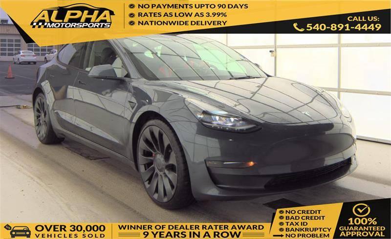 2023 Tesla Model 3 Performance in Fredricksburg VA For Sale - Image 1