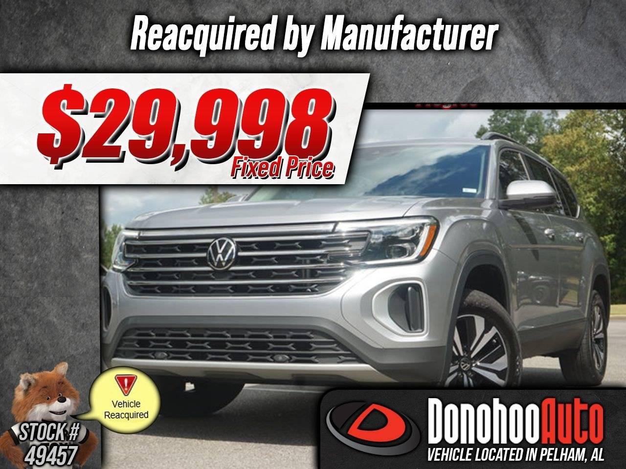 2024 Volkswagen Atlas SE in Pelham AL For Sale - Image 1